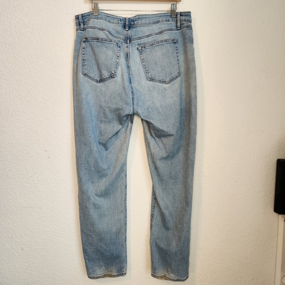 Loft The Girlfriend Light Blue Women's Jeans, Size 31 - Picture 3 of 8